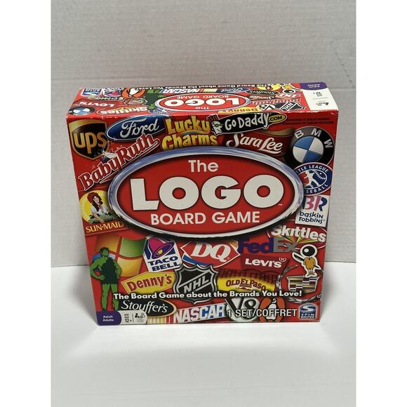The Logo Board Game 2011 Brands You Love Complete & Never Used 2-6 Players - Picture 1 of 5